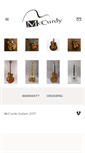 Mobile Screenshot of mccurdyguitars.com